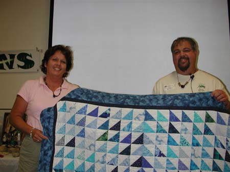 42 Awarding Raffle Prize