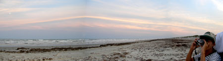 Mustang Island Panorama