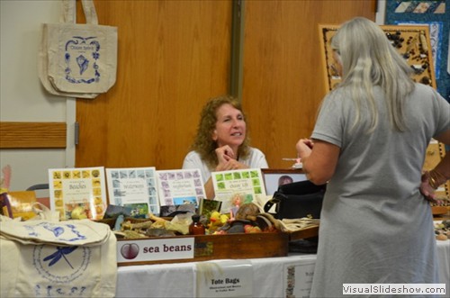 Lisa Hutchinson promoting Cathie Katz's books