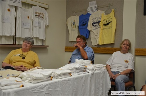 Sam Burnett, Mike Burnett, and Marge Bell (left to right)